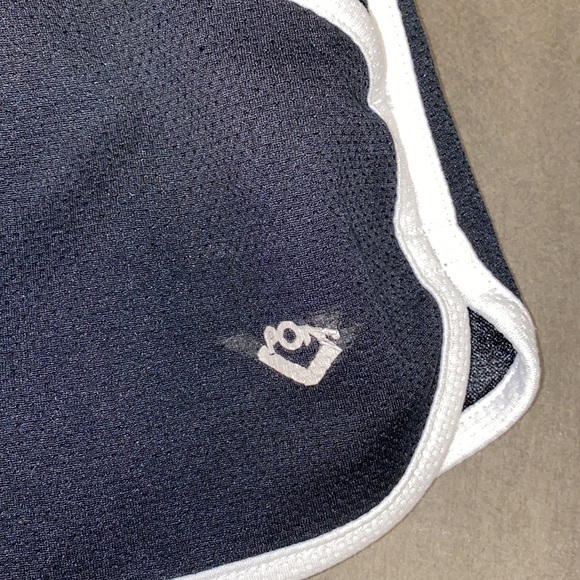 Pony Large Black White Drawstring Athletic Shorts - Picture 9 of 10